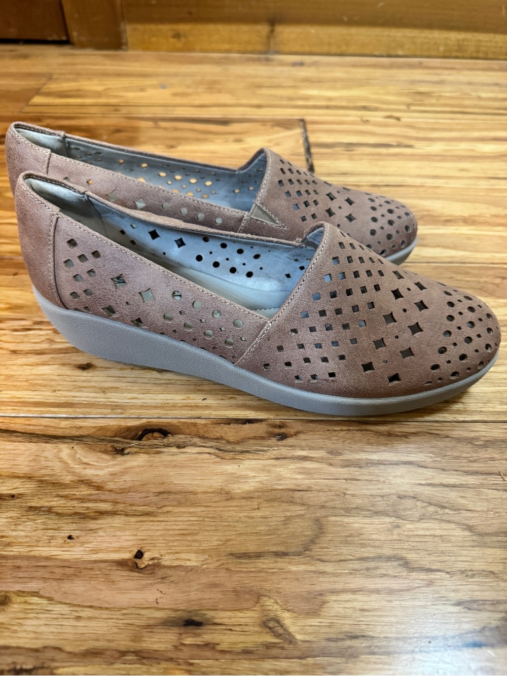 Easy Spirit Kimmie Fabric Flats Women's 6.5 M Cushioned